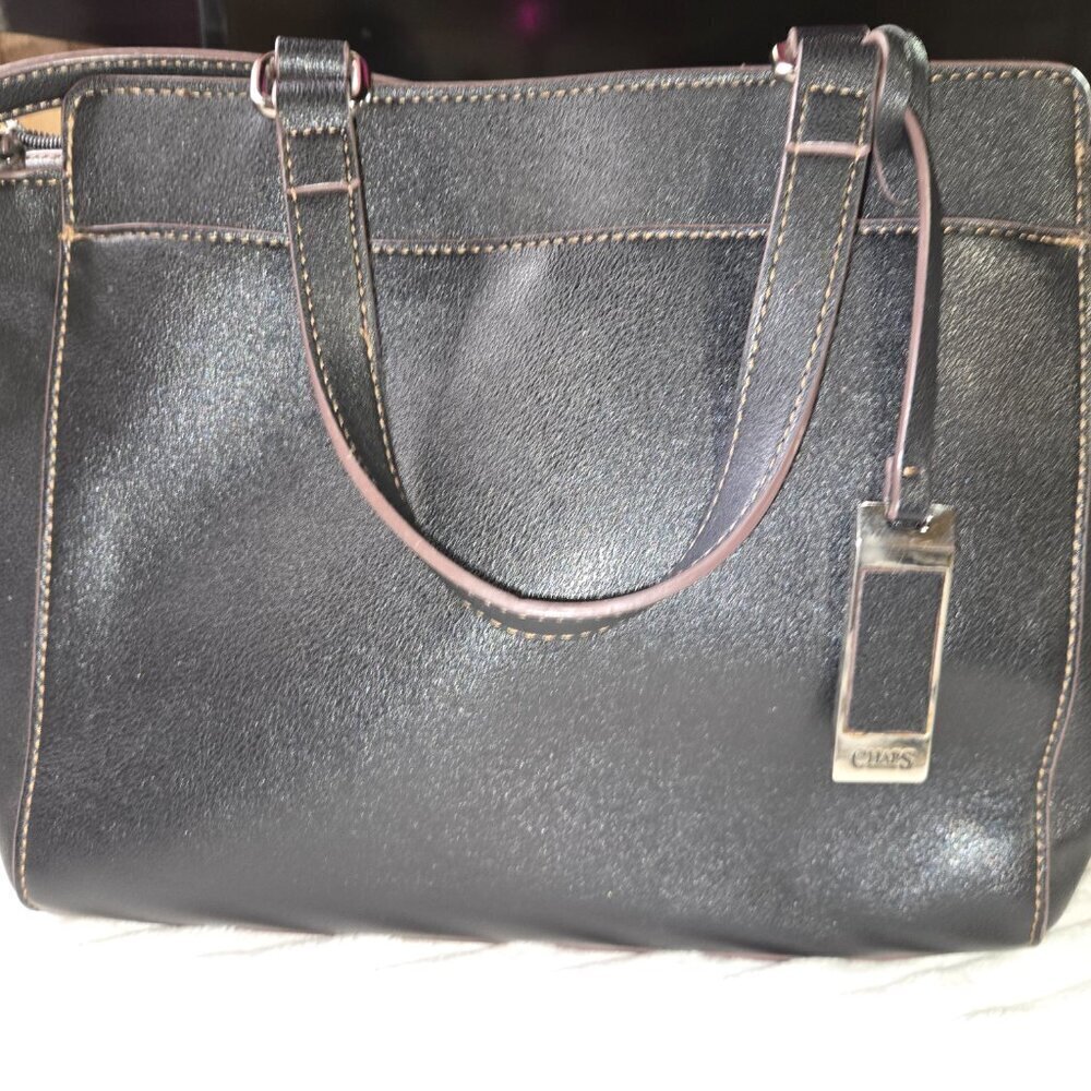 Chaps Vegan Leather Bag - Picture 3 of 4